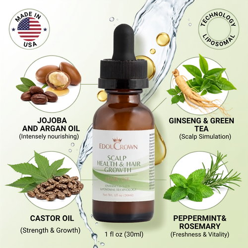 Hair Oil for Scalp Health and Hair Growth