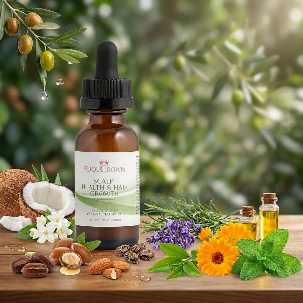 Hair Oil for Scalp Health and Hair Growth